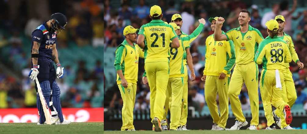 IND vs AUS: हार के साथ ही भारत ने ऑस्ट्रेलिया के खिलाफ गंवाई 3 मैचों की वनडे सीरीज